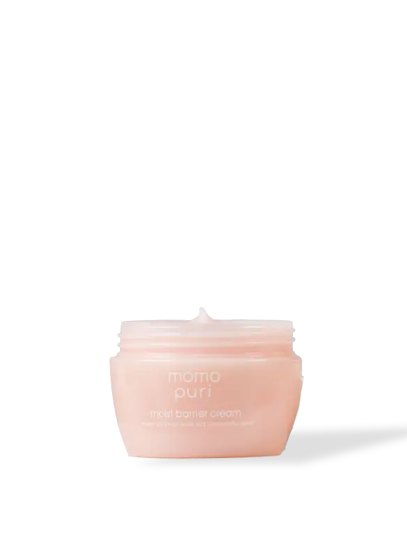 momopuri moist barrier cream - open - website.webp