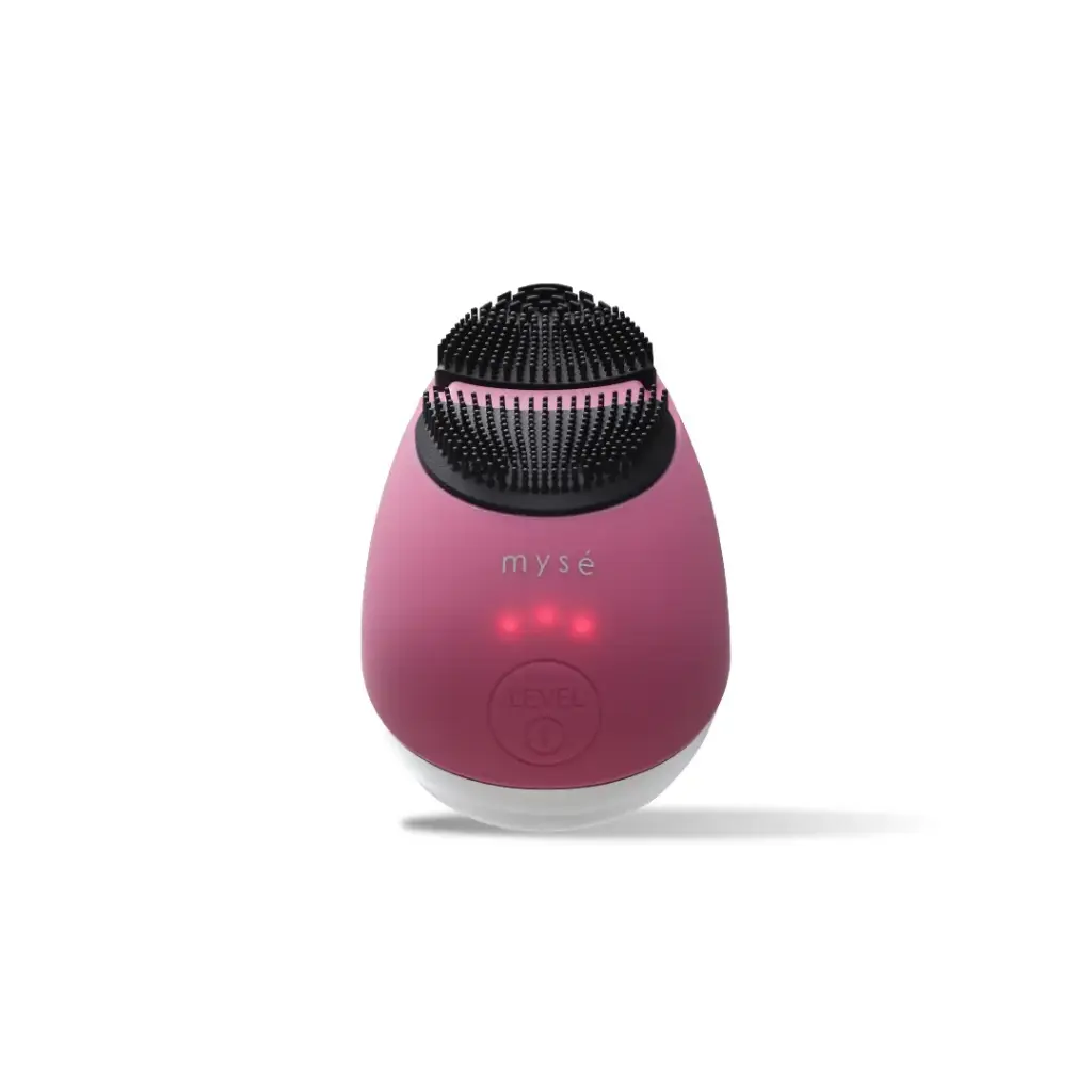 Máy rửa mặt nâng cơ công nghệ Ion và EMS Mysé (Đỏ)