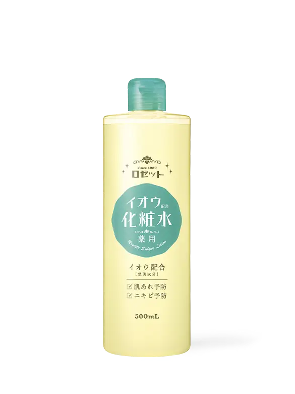 Nước Cân Bằng Dưỡng Ẩm và Làm Dịu Da 500mL Rosette Sulfur Skin Lotion