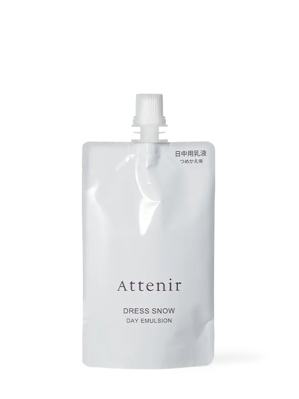 Sữa dưỡng trắng ngăn ngừa lão hóa da ban ngày refill 50ml Attenir Dress Snow Day Emulsion Refill