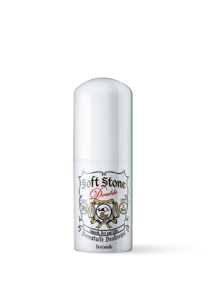 Lăn Khử Mùi Đá Khoáng Dạng Sáp Cho Mọi Loại Da 20 G Deonatulle Soft Stone Double Deodorant