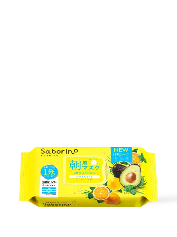 Mặt Nạ Dưỡng Ẩm Buổi Sáng Hương Trái Cây 32 Miếng Saborino Morning Facial Sheet Mask N