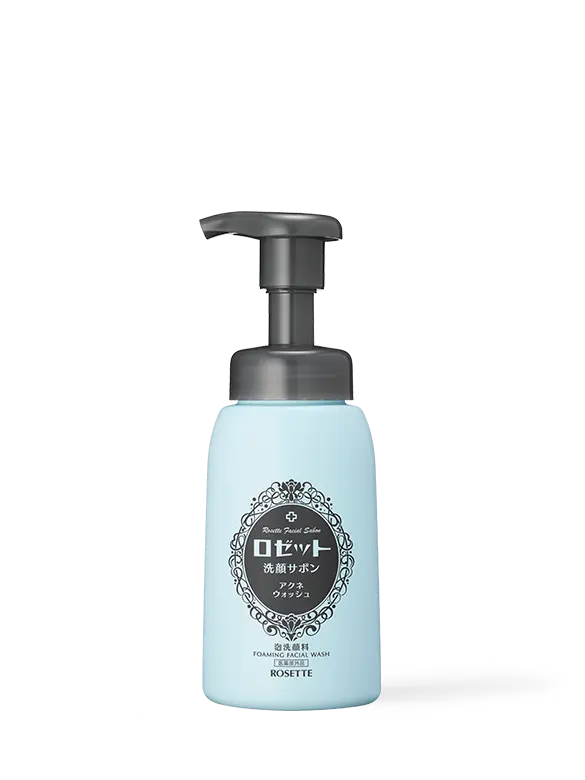 Sửa rửa mặt hỗ trợ giảm mụn 180ml Rosette Facial Sabon Acne Foaming Wash