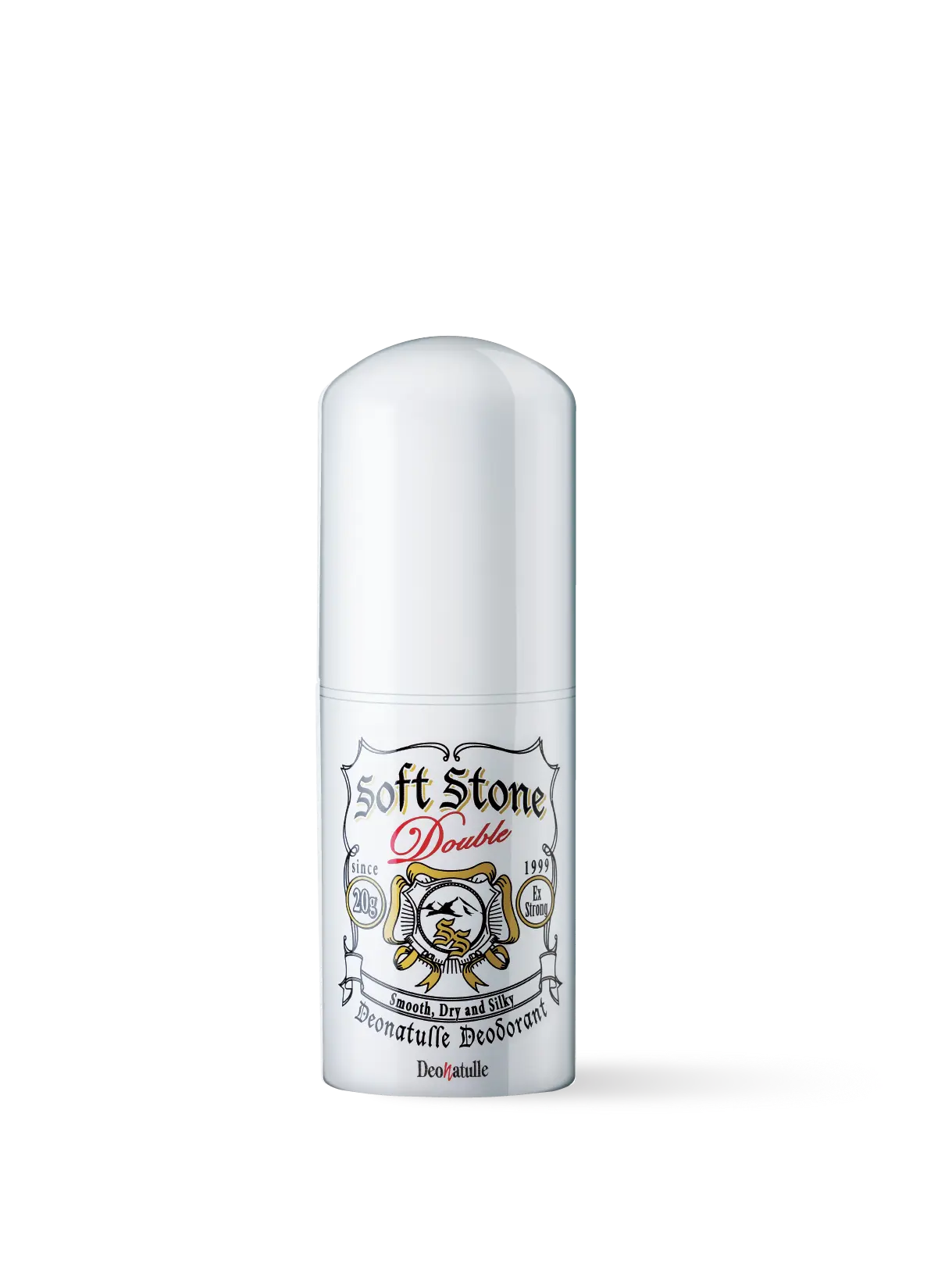 Lăn Khử Mùi Đá Khoáng Dạng Sáp Cho Mọi Loại Da 20 G Deonatulle Soft Stone Double Deodorant